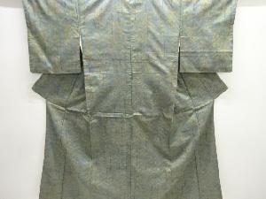 松模様織り出し西陣お召着物